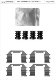 Комплектующие, колодки дискового тормоза KAWE купить