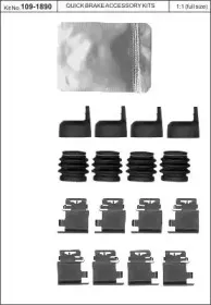 Комплектующие, колодки дискового тормоза KAWE купить