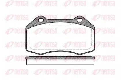 Комплект тормозных колодок, дисковый тормоз KAWE купить
