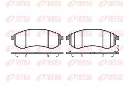 Комплект тормозных колодок, дисковый тормоз KAWE купить