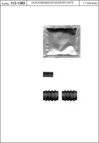 Комплект принадлежностей, тормо KAWE купить