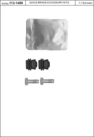 Комплект принадлежностей, тормо KAWE купить