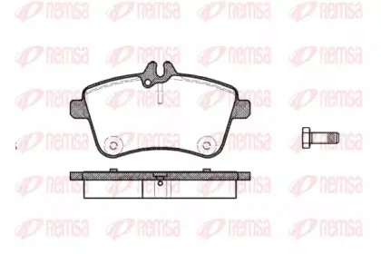 Комплект тормозных колодок, дисковый тормоз KAWE купить