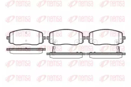 Комплект тормозных колодок, дисковый тормоз KAWE купить