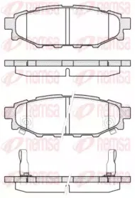 Комплект тормозных колодок, дисковый тормоз KAWE купить