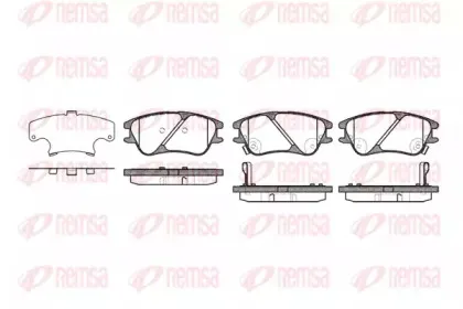 Комплект тормозных колодок, дисковый тормоз KAWE купить