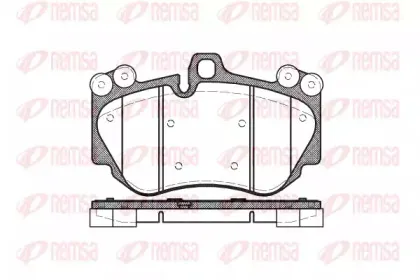 Комплект тормозных колодок, дисковый тормоз KAWE купить