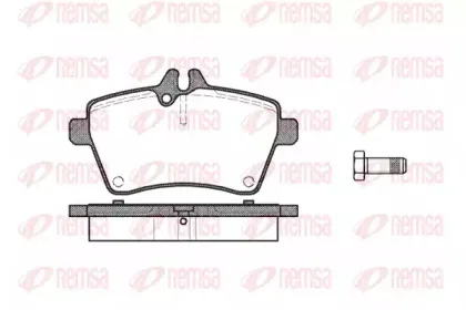 Комплект тормозных колодок, дисковый тормоз KAWE купить