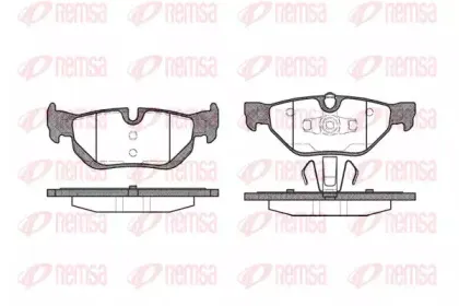 Комплект тормозных колодок, дисковый тормоз KAWE купить