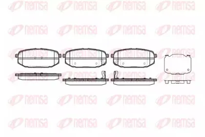 Комплект тормозных колодок, дисковый тормоз KAWE купить