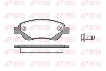 Комплект тормозных колодок, дисковый тормоз KAWE купить
