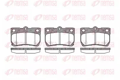 Комплект тормозных колодок, дисковый тормоз KAWE купить