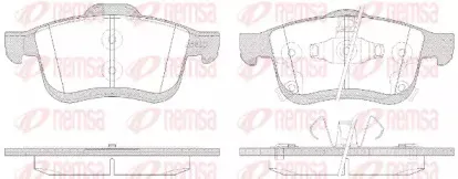 Комплект тормозных колодок, дисковый тормоз KAWE купить