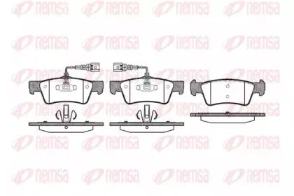 Комплект тормозных колодок, дисковый тормоз KAWE купить