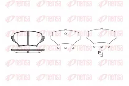 Комплект тормозных колодок, дисковый тормоз KAWE купить
