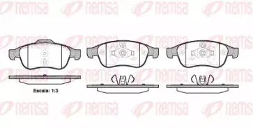 Комплект тормозных колодок, дисковый тормоз KAWE купить