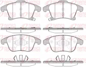 Комплект тормозных колодок, дисковый тормоз KAWE купить