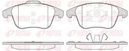 Комплект тормозных колодок, дисковый тормоз KAWE купить
