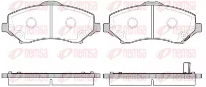 Комплект тормозных колодок, дисковый тормоз KAWE купить