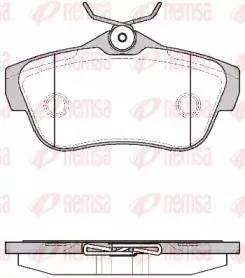 Комплект тормозных колодок, дисковый тормоз KAWE купить