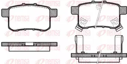 Комплект тормозных колодок, дисковый тормоз KAWE купить