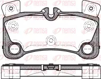 Комплект тормозных колодок, дисковый тормоз KAWE купить