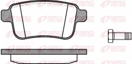 Комплект тормозных колодок, дисковый тормоз KAWE купить