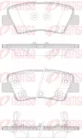 Комплект тормозных колодок, дисковый тормоз KAWE купить