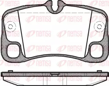 Комплект тормозных колодок, дисковый тормоз KAWE купить