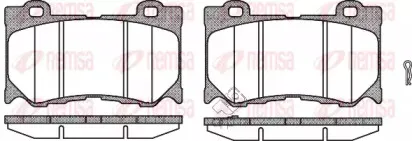 Комплект тормозных колодок, дисковый тормоз KAWE купить