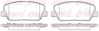 Комплект тормозных колодок, дисковый тормоз KAWE купить