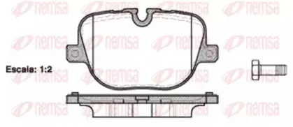 Комплект тормозных колодок, дисковый тормоз KAWE купить