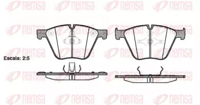 Комплект тормозных колодок, дисковый тормоз KAWE купить