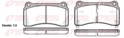 Комплект тормозных колодок, дисковый тормоз KAWE купить