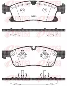 Комплект тормозных колодок, дисковый тормоз KAWE купить