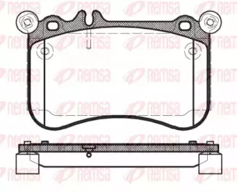 Комплект тормозных колодок, дисковый тормоз KAWE купить