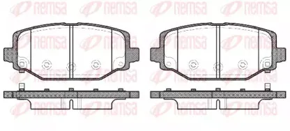 Комплект тормозных колодок, дисковый тормоз KAWE купить