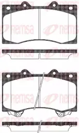Комплект тормозных колодок, дисковый тормоз KAWE купить
