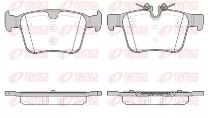 Комплект тормозных колодок, дисковый тормоз KAWE купить
