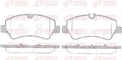 Комплект тормозных колодок, дисковый тормоз KAWE купить