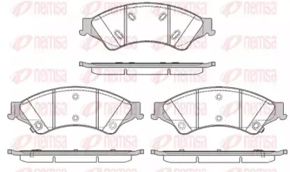 Комплект тормозных колодок, дисковый тормоз KAWE купить