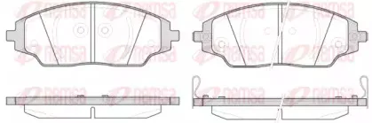 Комплект тормозных колодок, дисковый тормоз KAWE купить