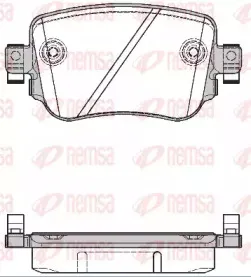 Комплект тормозных колодок, дисковый тормоз KAWE купить