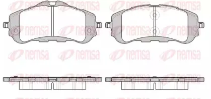 Комплект тормозных колодок, дисковый тормоз KAWE купить