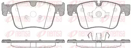 Комплект тормозных колодок, дисковый тормоз KAWE купить