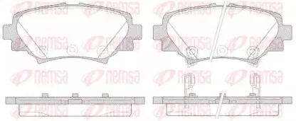 Комплект тормозных колодок, дисковый тормоз KAWE купить
