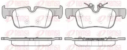 Комплект тормозных колодок, дисковый тормоз KAWE купить
