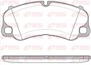 Комплект тормозных колодок, дисковый тормоз KAWE купить