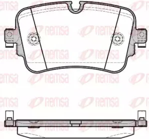 Комплект тормозных колодок, дисковый тормоз KAWE купить