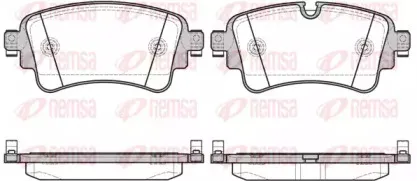 Комплект тормозных колодок, дисковый тормоз KAWE купить
